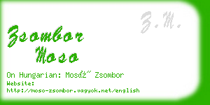 zsombor moso business card